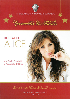 Recital Alice - San Miniato Titel